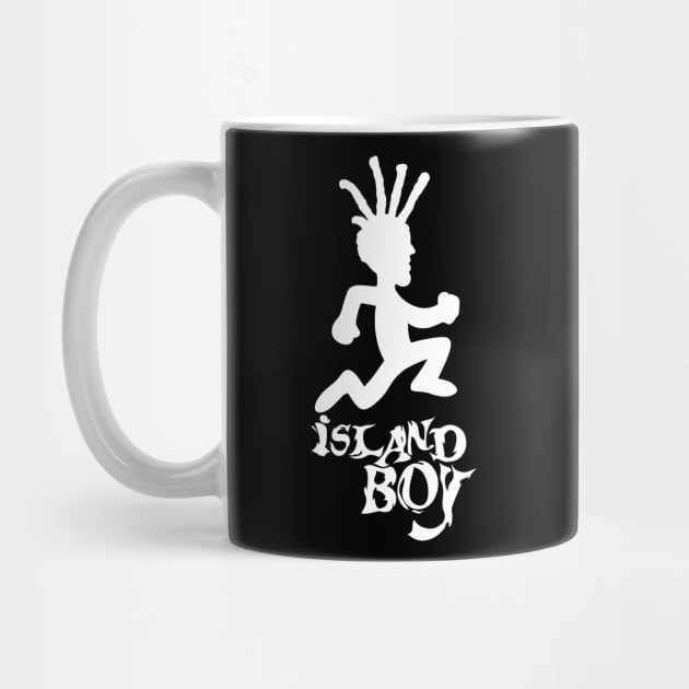 Island Boy (white print) by TommyVision